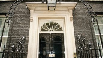10 Downing Street front door
