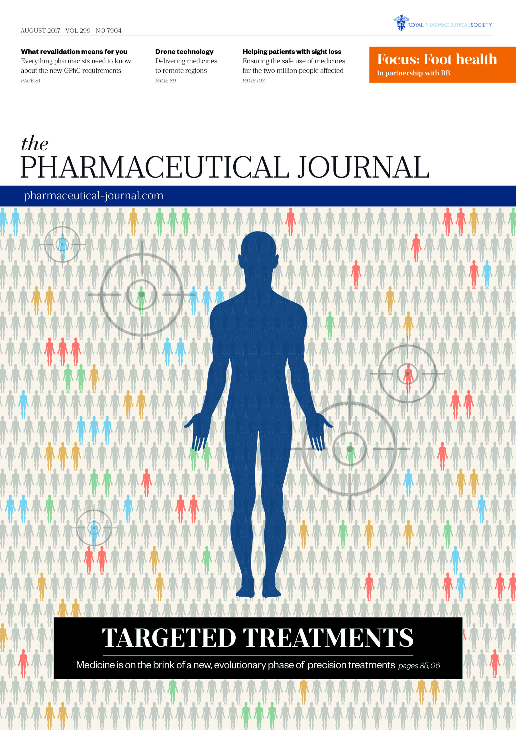 Publication issue cover for PJ, August 2017, Vol 299, 7904