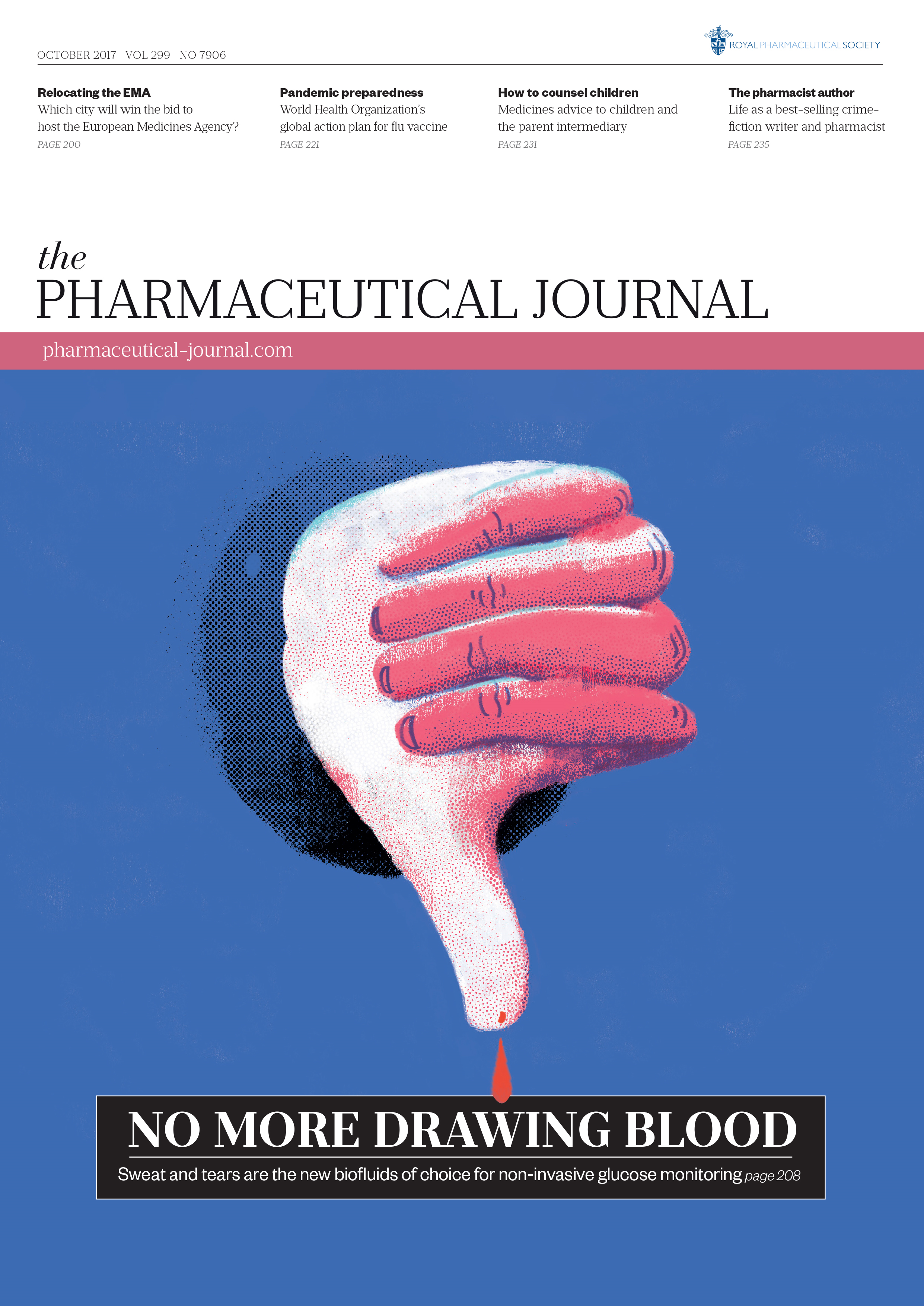 Publication issue cover for PJ, October 2017, Vol 299, No 7906