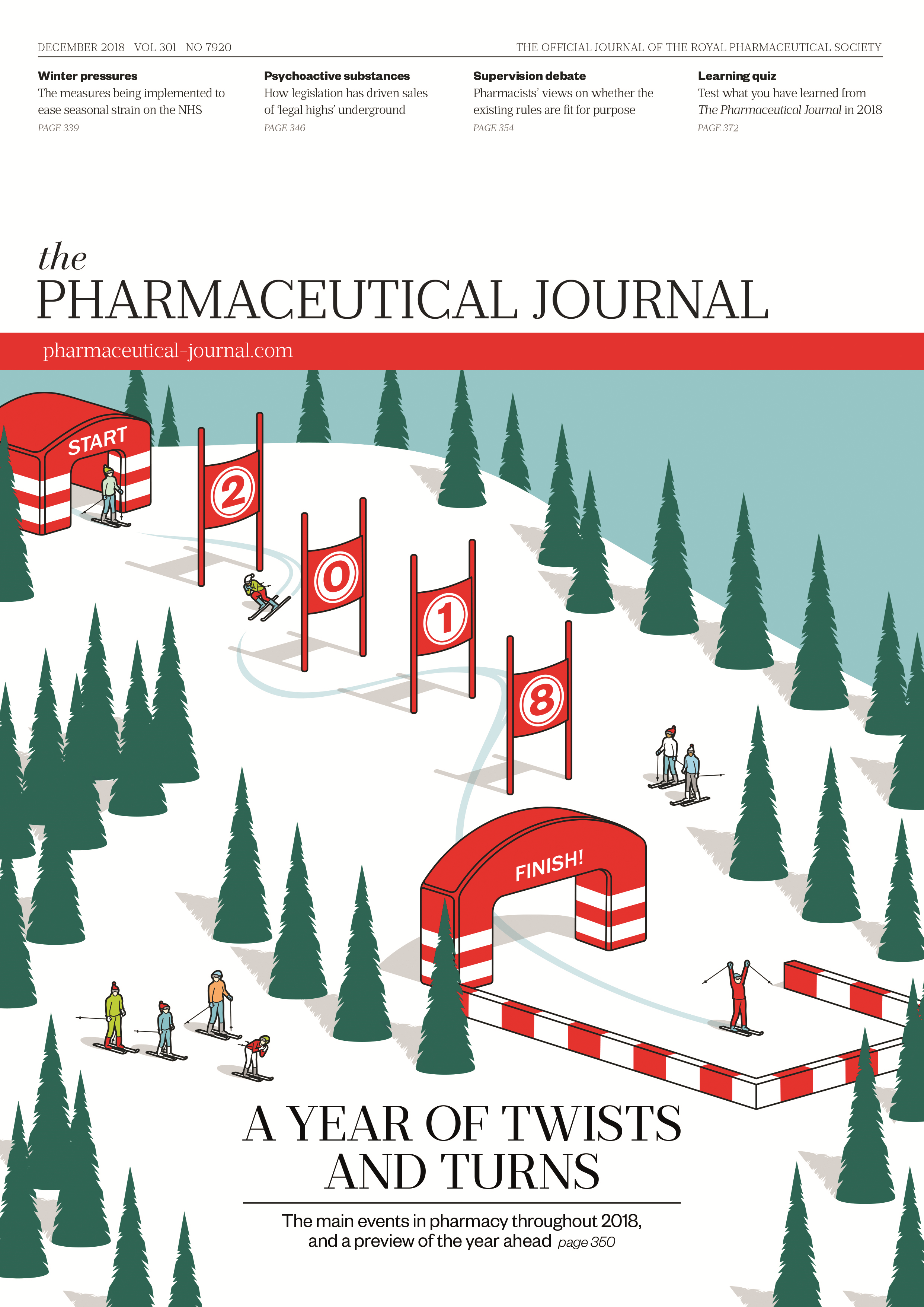 Publication issue cover for PJ, December 2018, Vol 301, No 7920