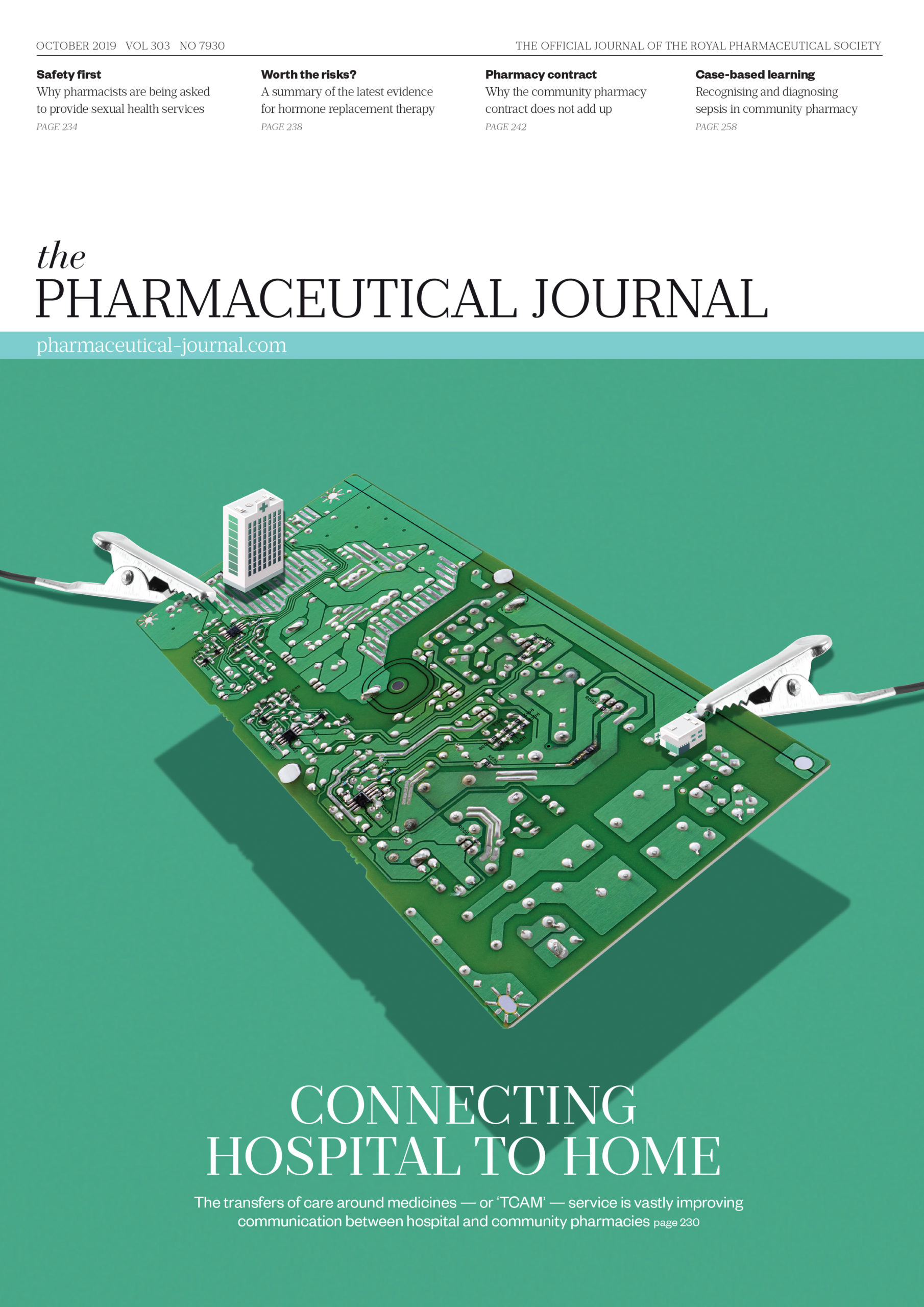 Publication issue cover for PJ, October 2019, Vol 303, No 7930