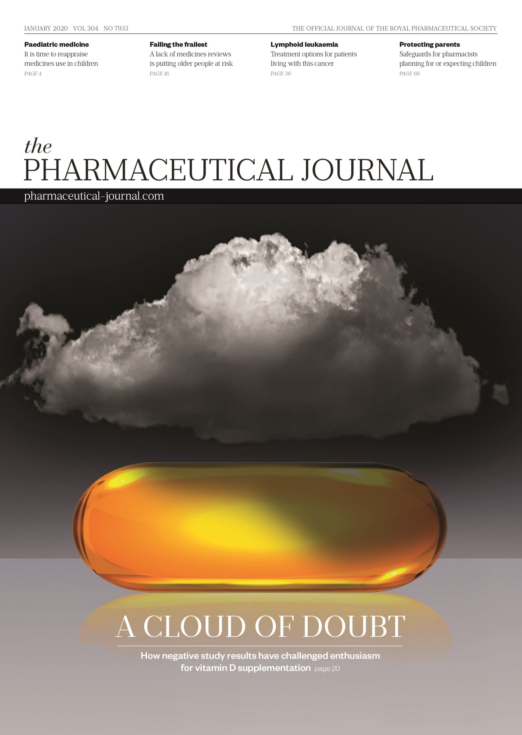 Publication issue cover for PJ, January 2020, Vol 304, No 7933