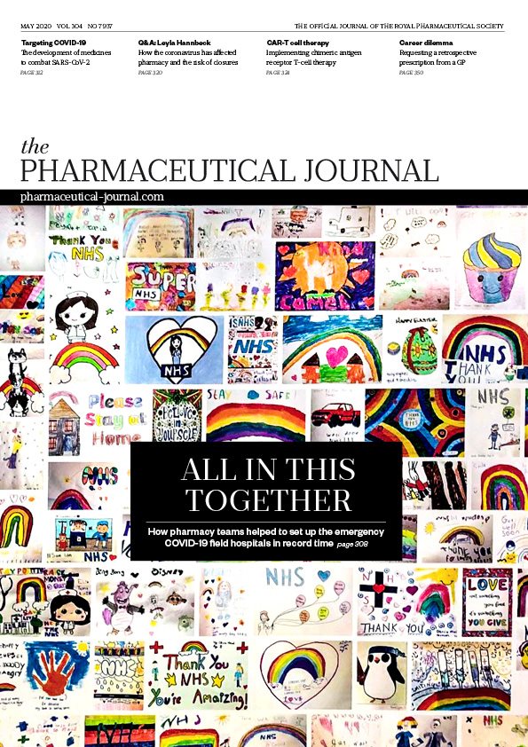 Publication issue cover for PJ, May 2020, Vol 304, No 7937