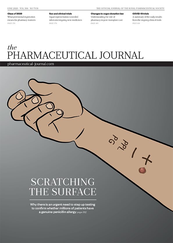 Publication issue cover for PJ, June 2020, Vol 304, No 7938