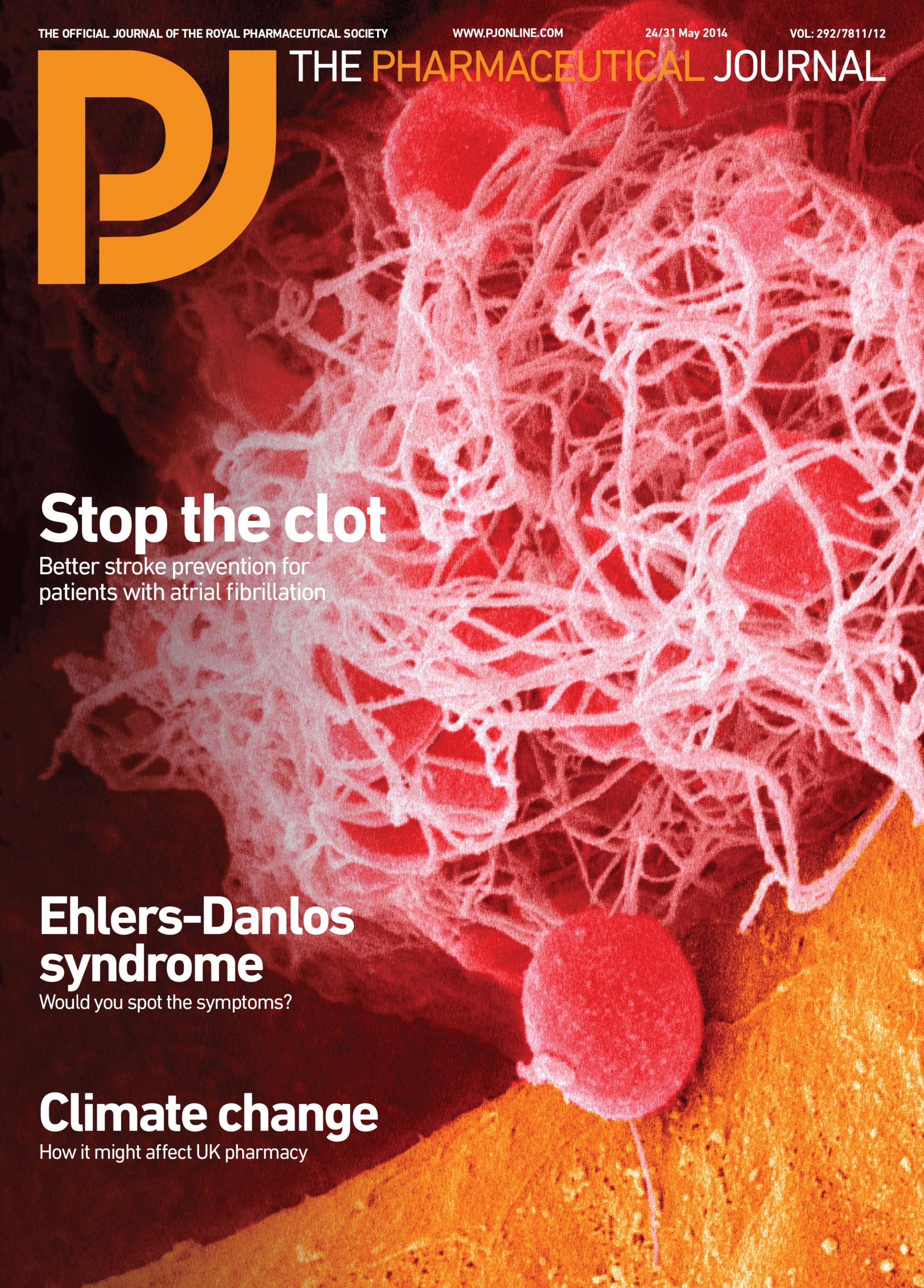 Publication issue cover for PJ, 24/31 May 2014, Vol 292, No 7811/2