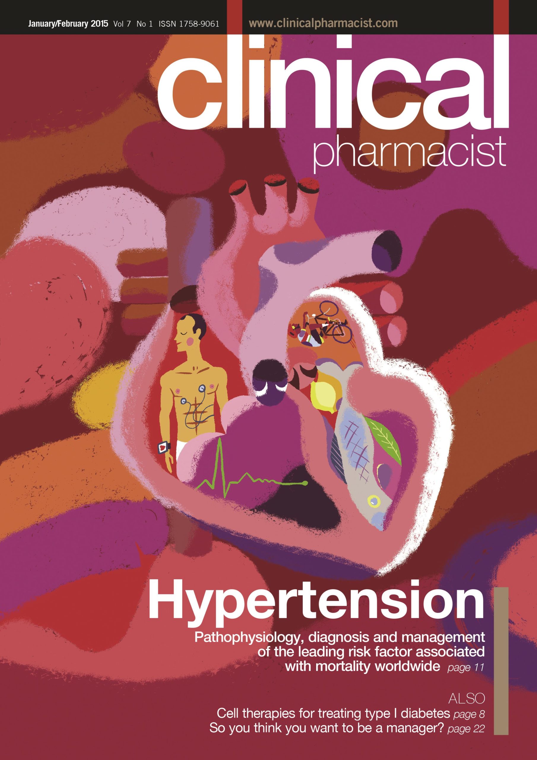 Publication issue cover for CP, January/February 2015, Vol 7, No 1