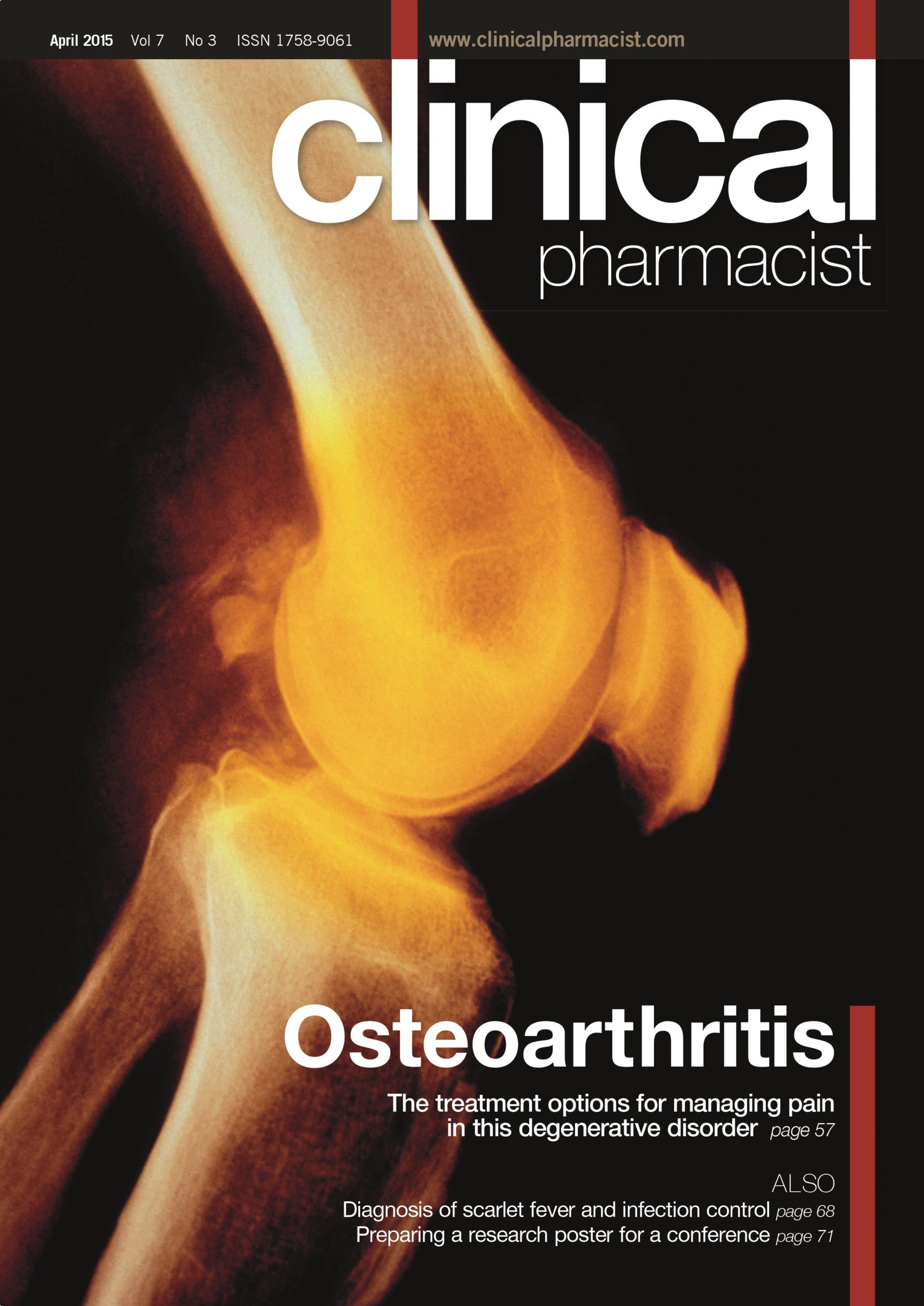 Publication issue cover for CP, April 2015, Vol 7, No 3