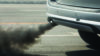 car exhaust contributing to air pollution
