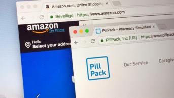 Amazon and PillPack screenshot