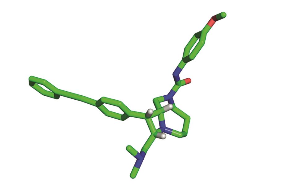 X-ray crystal structure of the BRD7929 compound