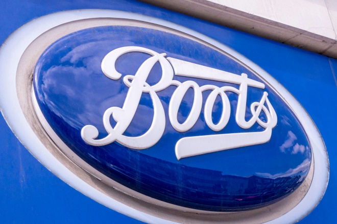 Boots signage