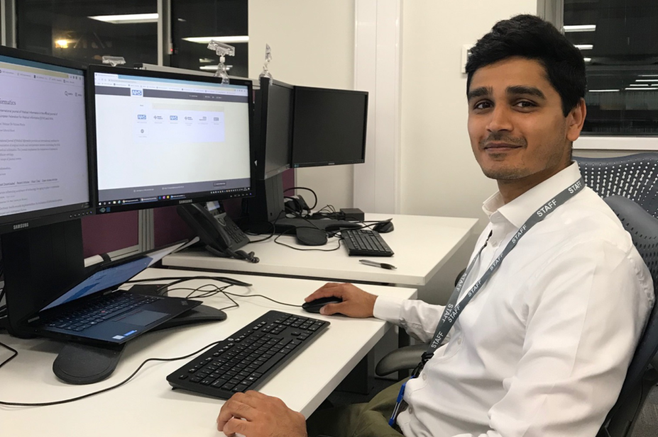 Jaidev Mehta, a pharmacy business intelligence manager for NHS England and NHS Improvement