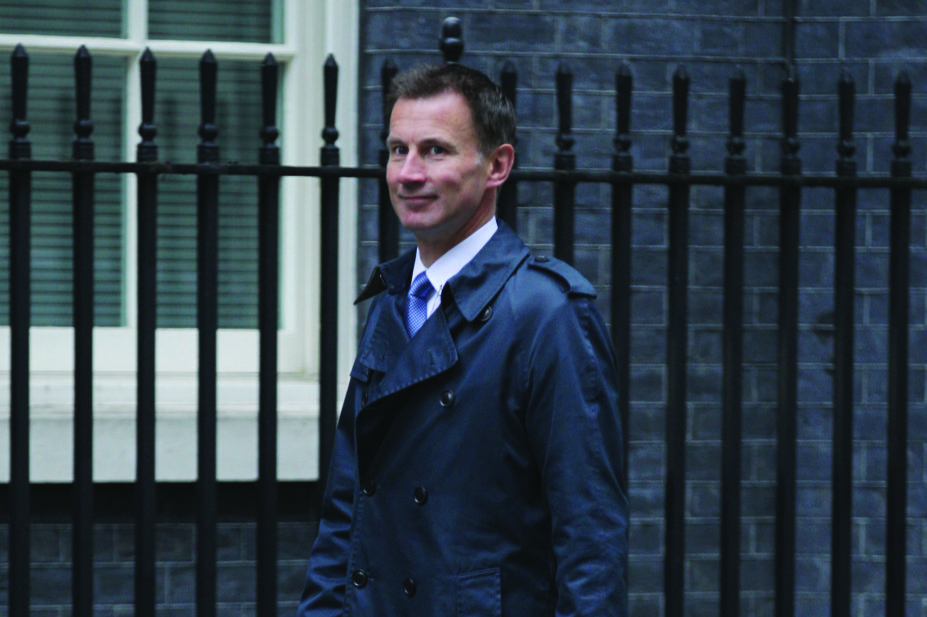 Jeremy Hunt, Secretary of State for Health and Social Care