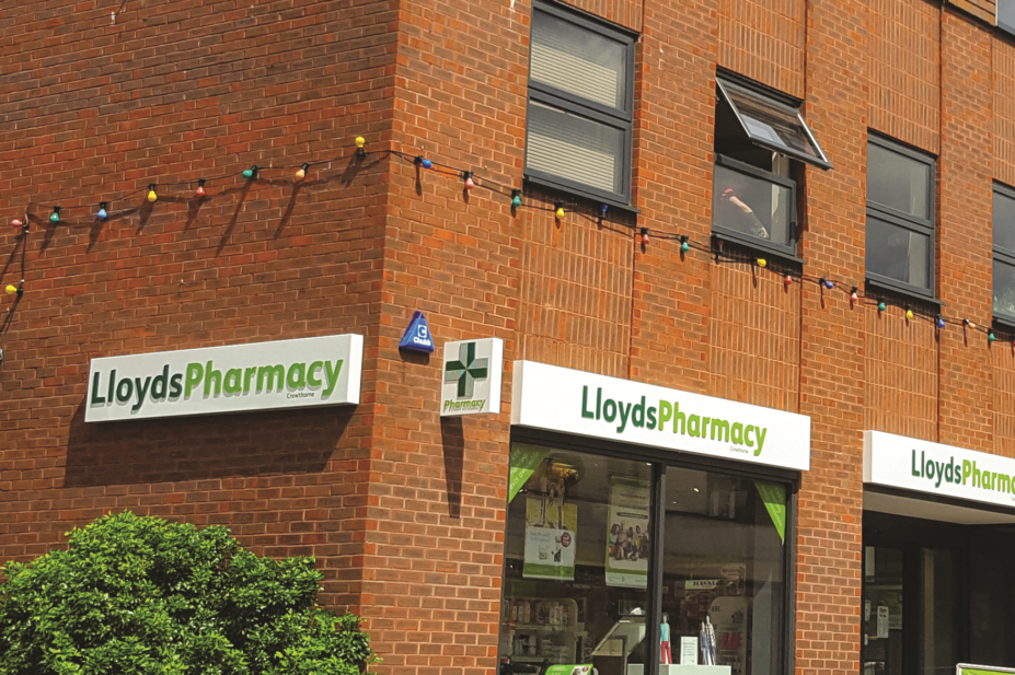 Lloyds pharmacy shop front