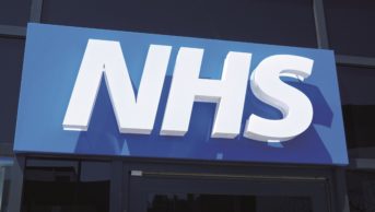 NHS signage