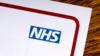 NHS Logo on Leaflet