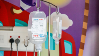 NaCl infusion on a paediatric ward