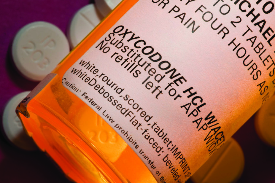 Opioid painkilling drug Oxycodone
