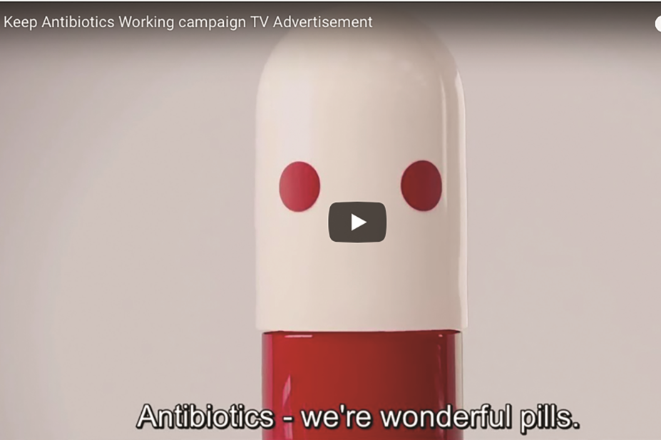 Antibiotic resistance campaign by Public Health England