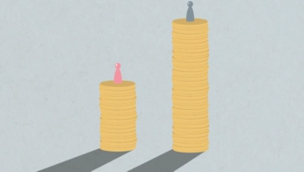 Pay gap Illustration