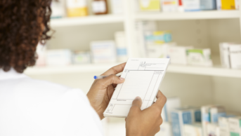 Pharmacist prescriber looking for medication