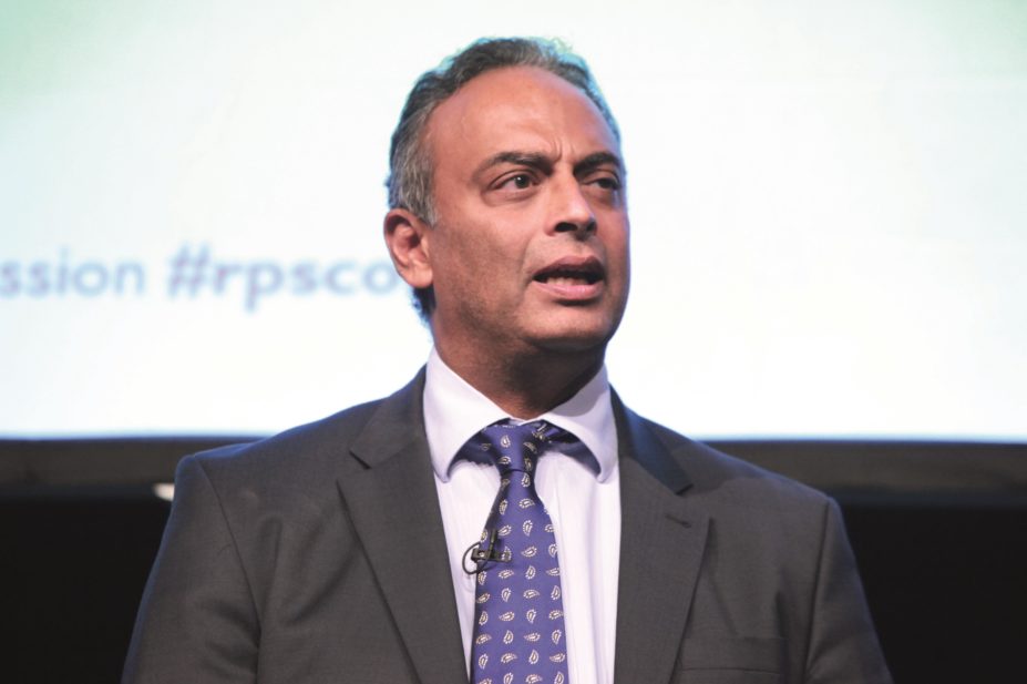 The RPS has issued a statement saying that it will review the membership of any RPS members found guilty of wrongdoing, following the Pharmacy2U investigation. In the image, Ash Soni, president of the RPS