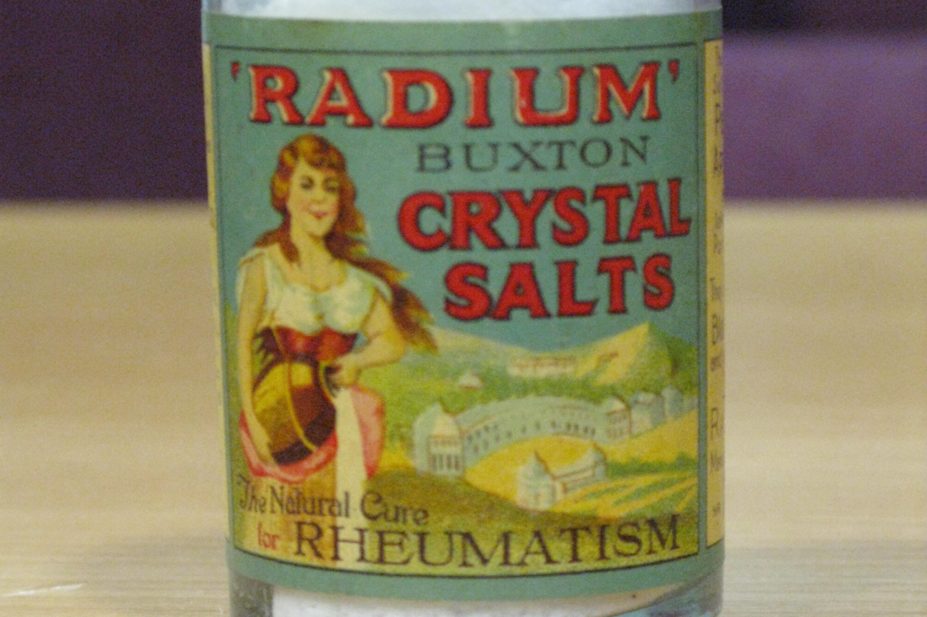 Radium crystal salts index