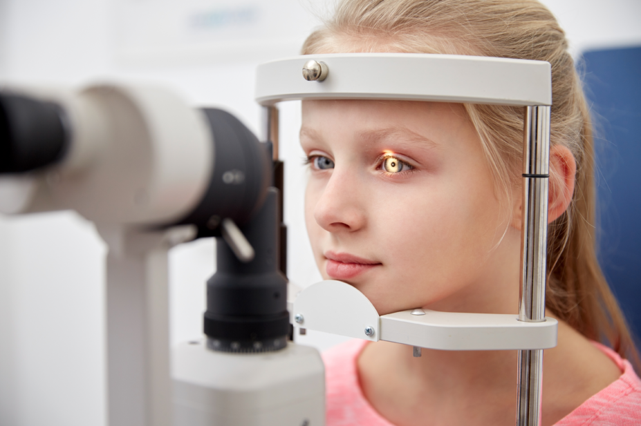 Testing eyesight in children