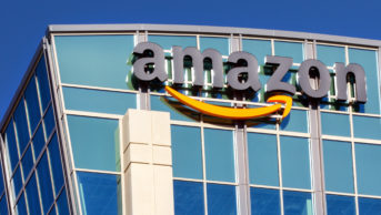 Amazon building in Santa Clara, California