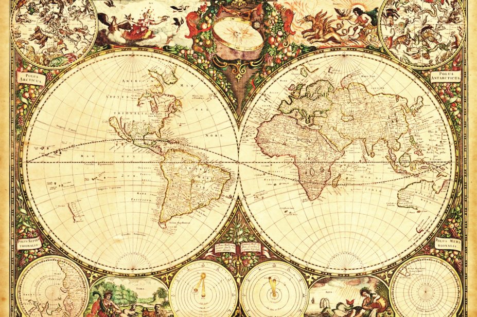Public health could be sacrificed in large trade pacts that are discussed in secrecy. In the image, an ancient world map