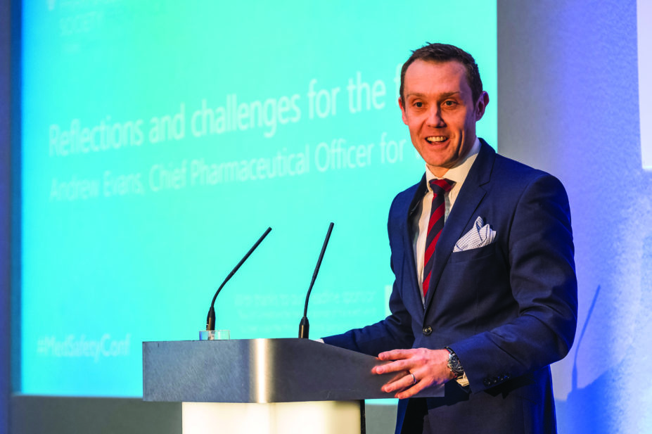 Andrew Evans chief pharmaceutical officer for Wales