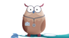 Dr Owl from the Scottish 'Be Health-Wise This Winter' wellness campaign