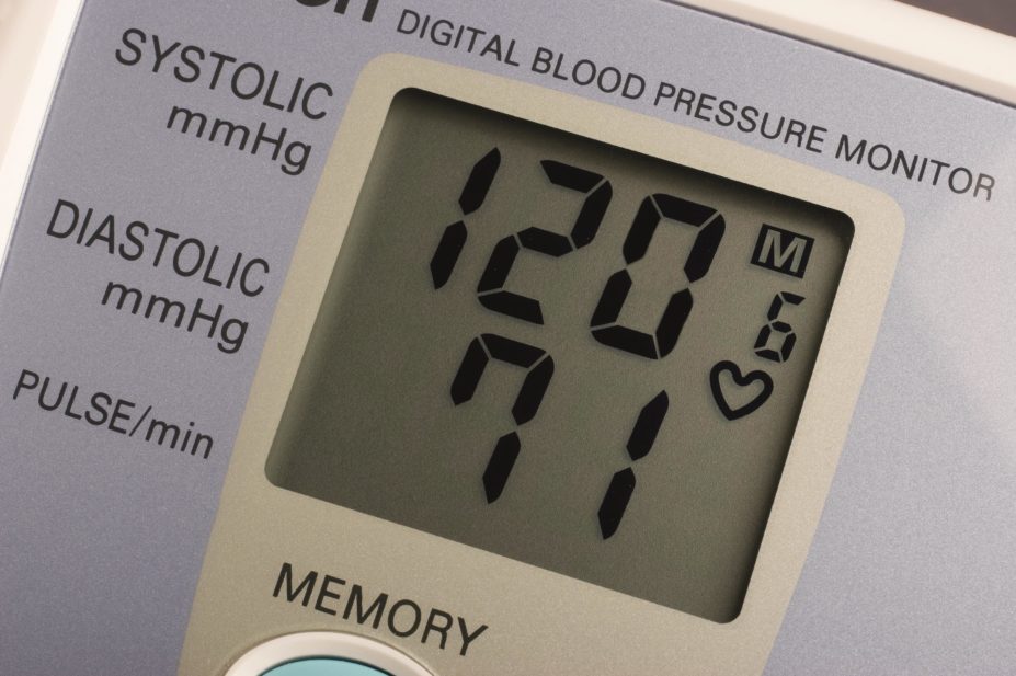 Evidence is emerging that a target systolic blood pressure (BP) of 120mmHg (pictured) significantly reduces both rates of cardiovascular disease and risk of death in hypertensive patients aged 50 years and over