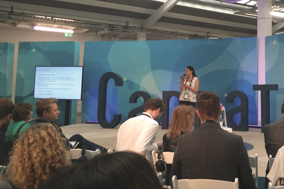 Talk during the CannaTech conference