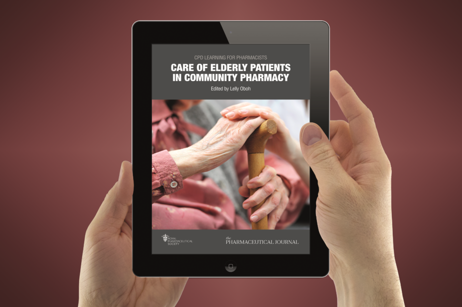 Care for elderly patients in community pharmacy e-book