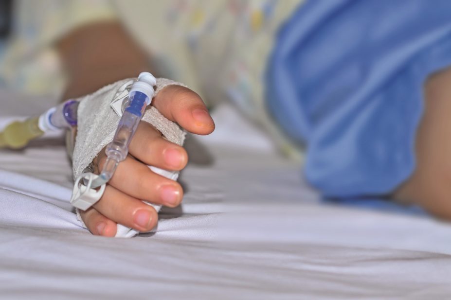 Child in hospital methadone poisoning