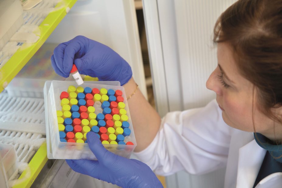 Clinical trials and the rules that govern them are coming under pressure for an overhaul. In the image, a researcher checks storage of samples in freezer