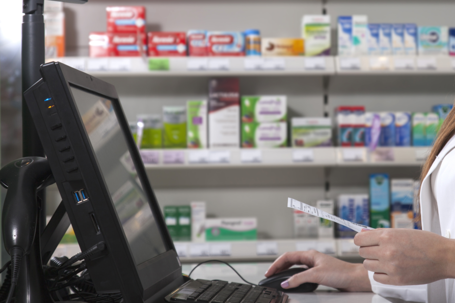 Computer in pharmacy