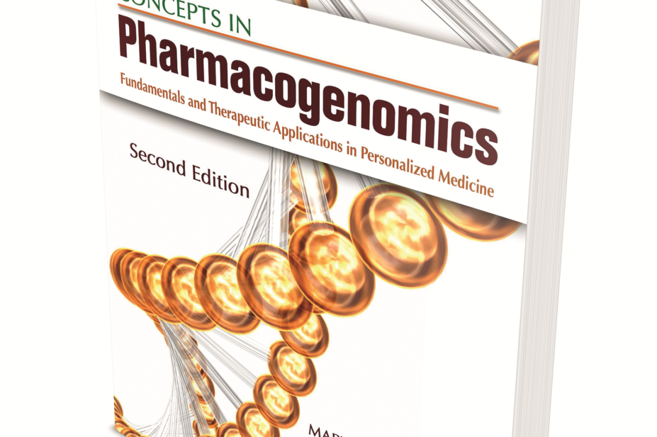 Book cover of ‘Concepts in pharmacogenomics’