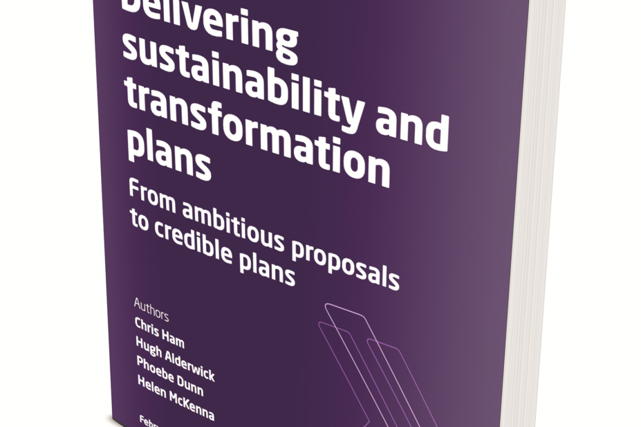 Delivering sustainability and transformation plans report 2017