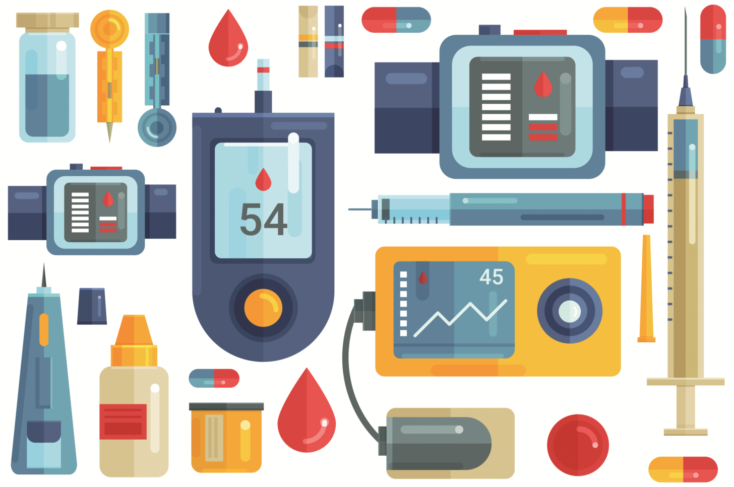Non-invasive glucose monitoring for diabetes: five strategies under