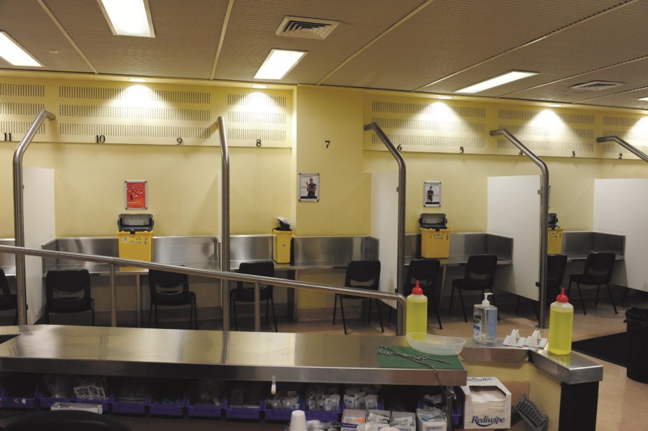 Uniting Medically Supervised Injection Centre drug consumption clinic