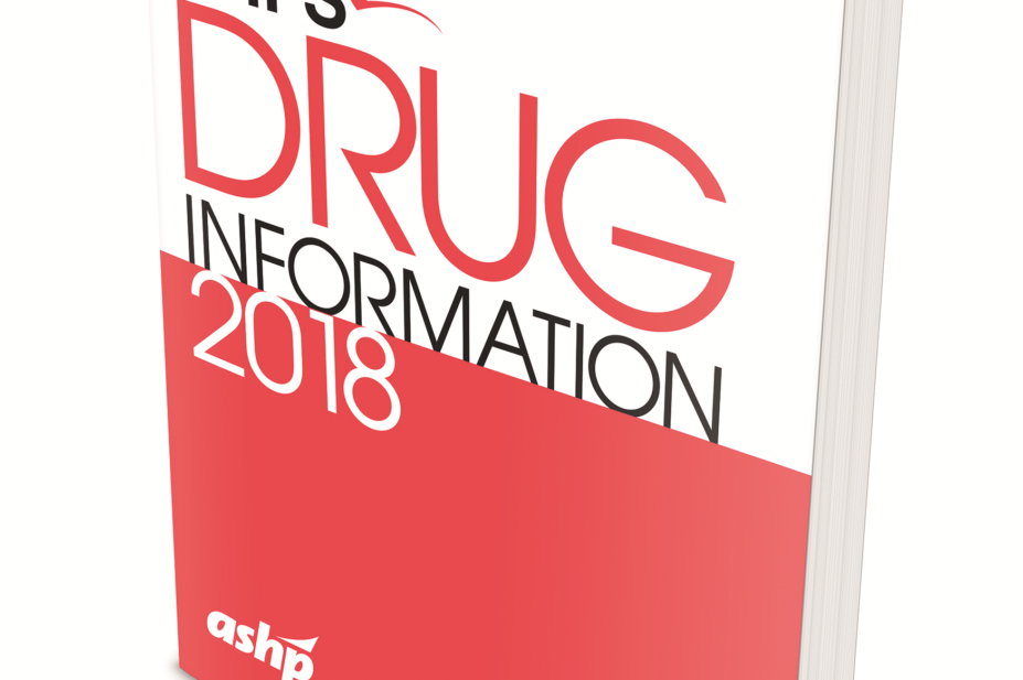 Book cover of 'AHFS Drug Information 2018'