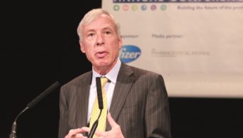 Earl Howe, parliamentary under secretary of state for quality, speaking at the RPS Conference 2014