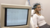 EEG examination of patient with epilepsy