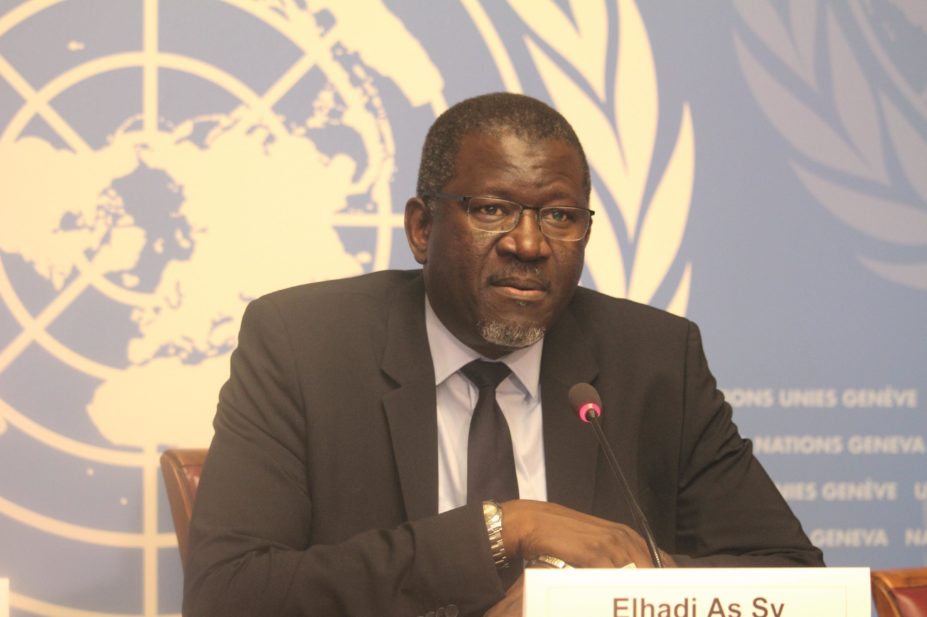 Elhadj As Sy, secretary-general of the International Federation of Red Cross and Red Crescent Societies (IFRC)