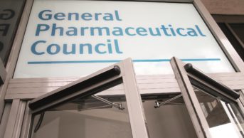 General Pharmaceutical Council signage