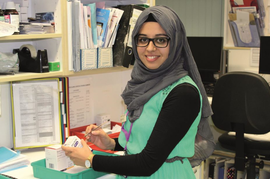 HIV pharmacist Ghadeer Muqbill (pictured) leads a pharmacy service at St George’s University Hospital NHS Foundation Trust for patients with HIV and infectious diseases