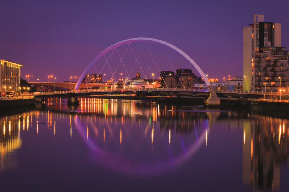 Glasgow iconic cityscape