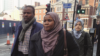 Hadiza Bawa-Garba (centre), a paediatric trainee who was found guilty of gross negligence manslaughter following the death of a patient